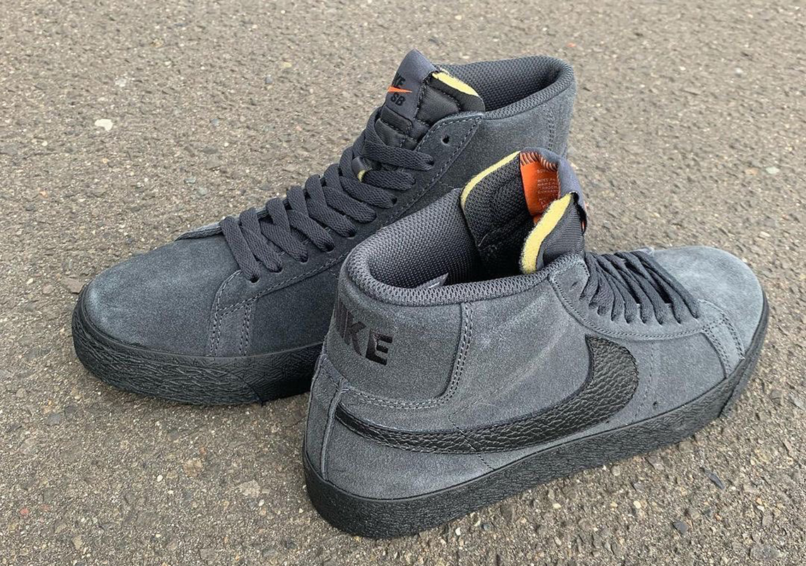 Nike Sb Blazer Mid Orange Label Release Info 8