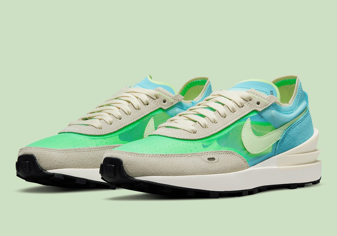 “Scream Green” Lands On The Nike Waffle One