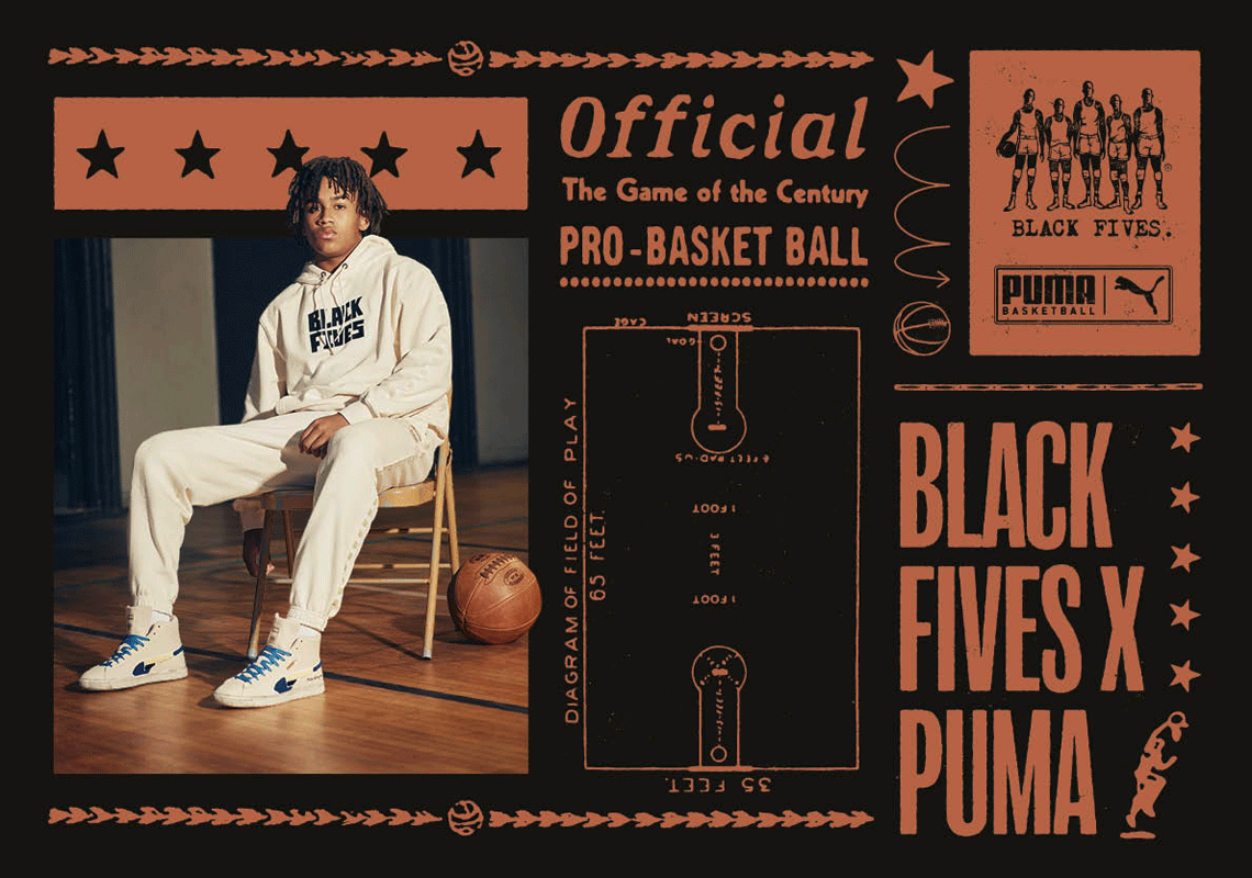 PUMA And The Black Fives Foundation Highlight Pre-NBA African-American History For Black History Month