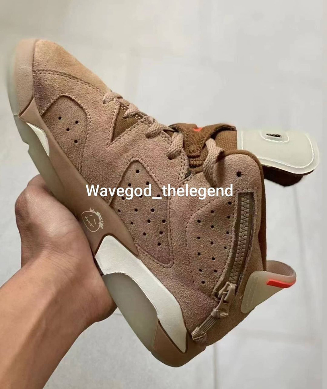 Travis Scott Air Jordan 6 Kids Photos 1