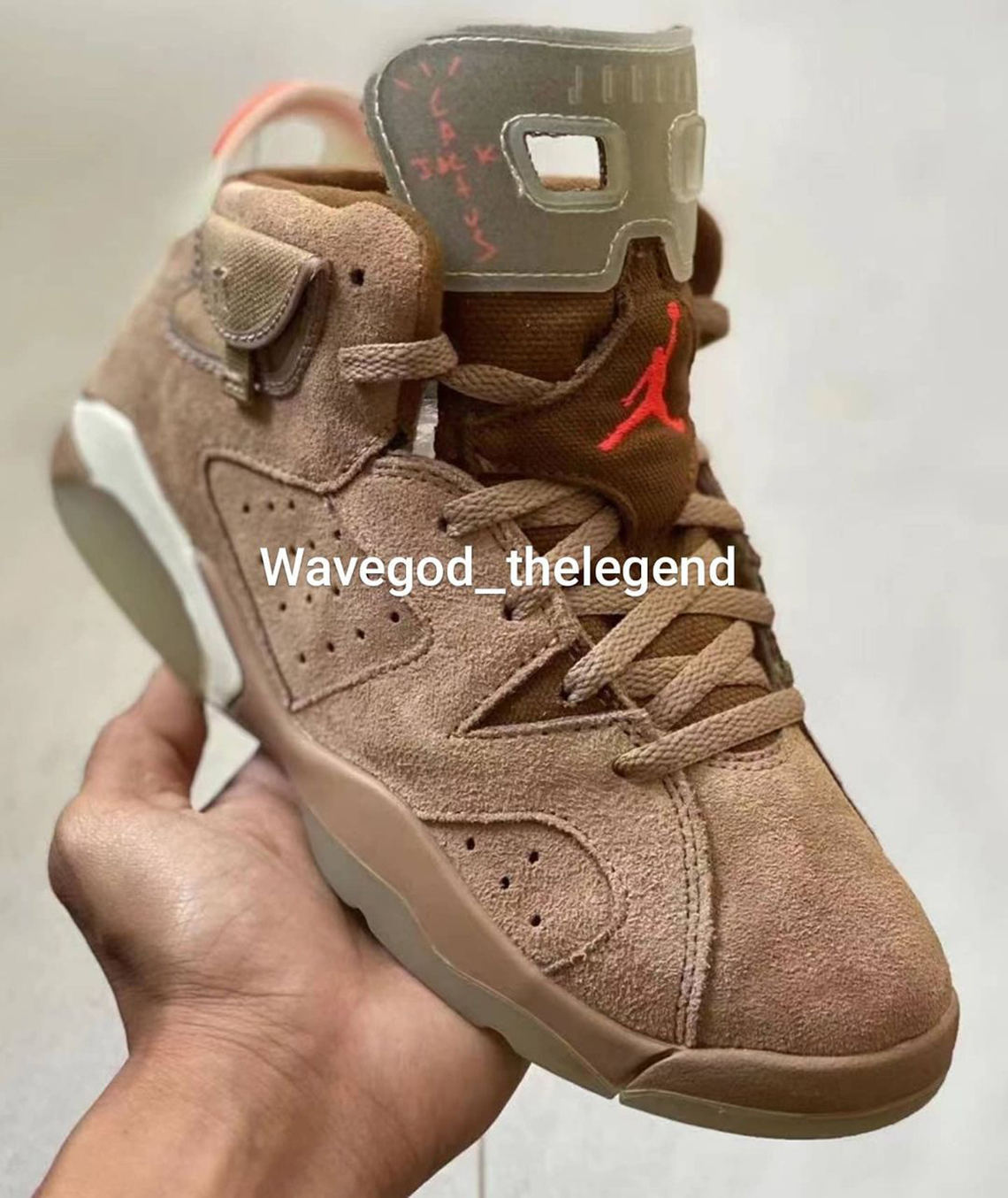 Travis Scott Air Jordan 6 Kids Photos 2