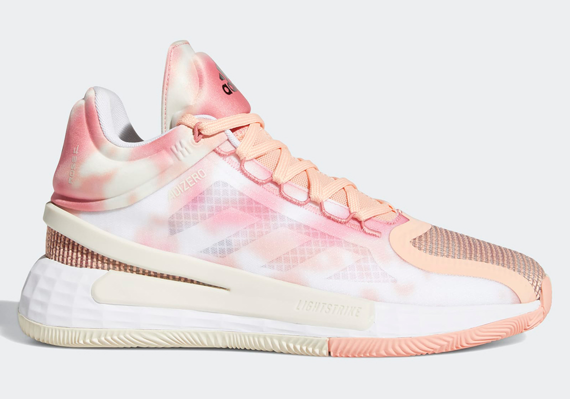 Hazy Pink Patterns Appear On The adidas D Rose 11