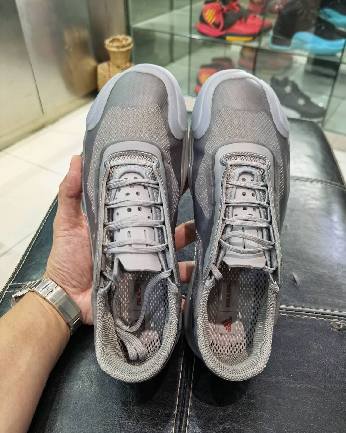 Adidas Prada Luna Rossa 21 Grey 4