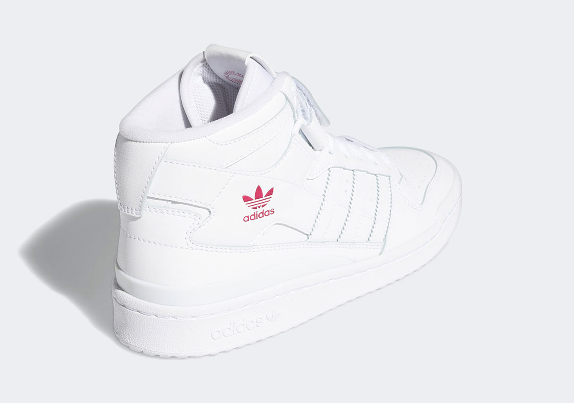 Adidas Forum Mid Cloud White Shock Pink G57984 5