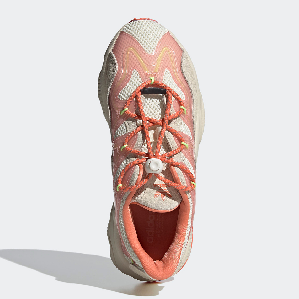 Adidas Ozweego Cream White Semi Coral Glow Pink H01568 2