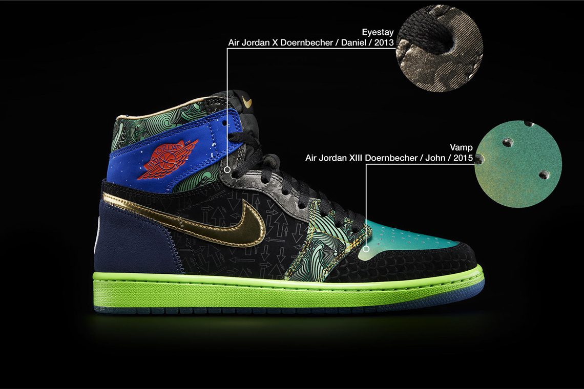 Air Jordan 1 What The Doernbecher Breakdown 7