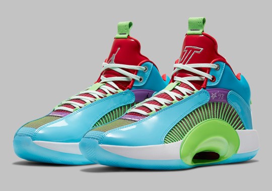 The Air Jordan 35 Celebrates “Women In Power” With Its Loudest Colorway Yet