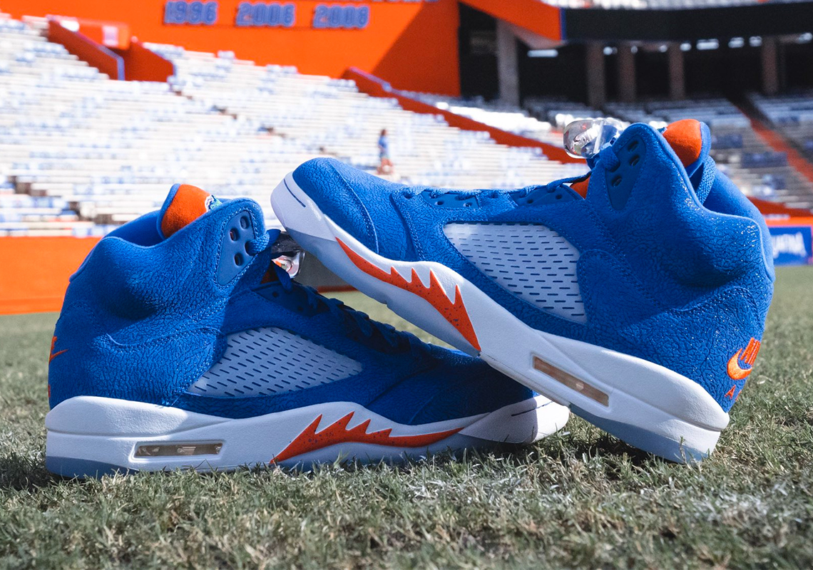 Air Jordan 5 Florida Gators Pe 3