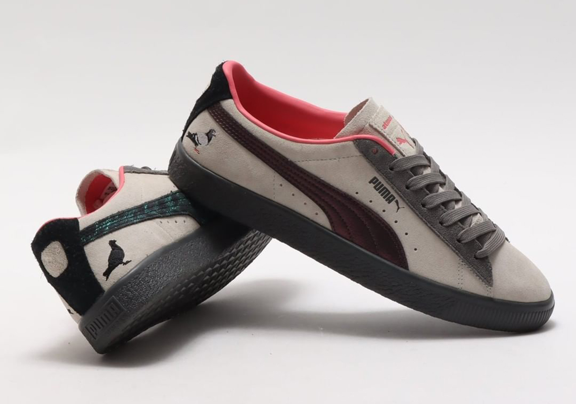 atmos And Staple Reunite For The Puma Suede "Pigeon And Crow"