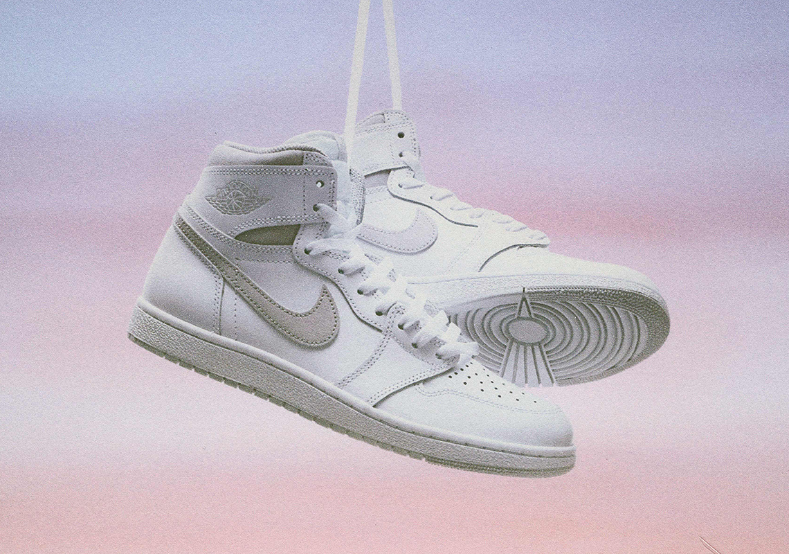 Jordan 1 Hi 85 White Grey 1