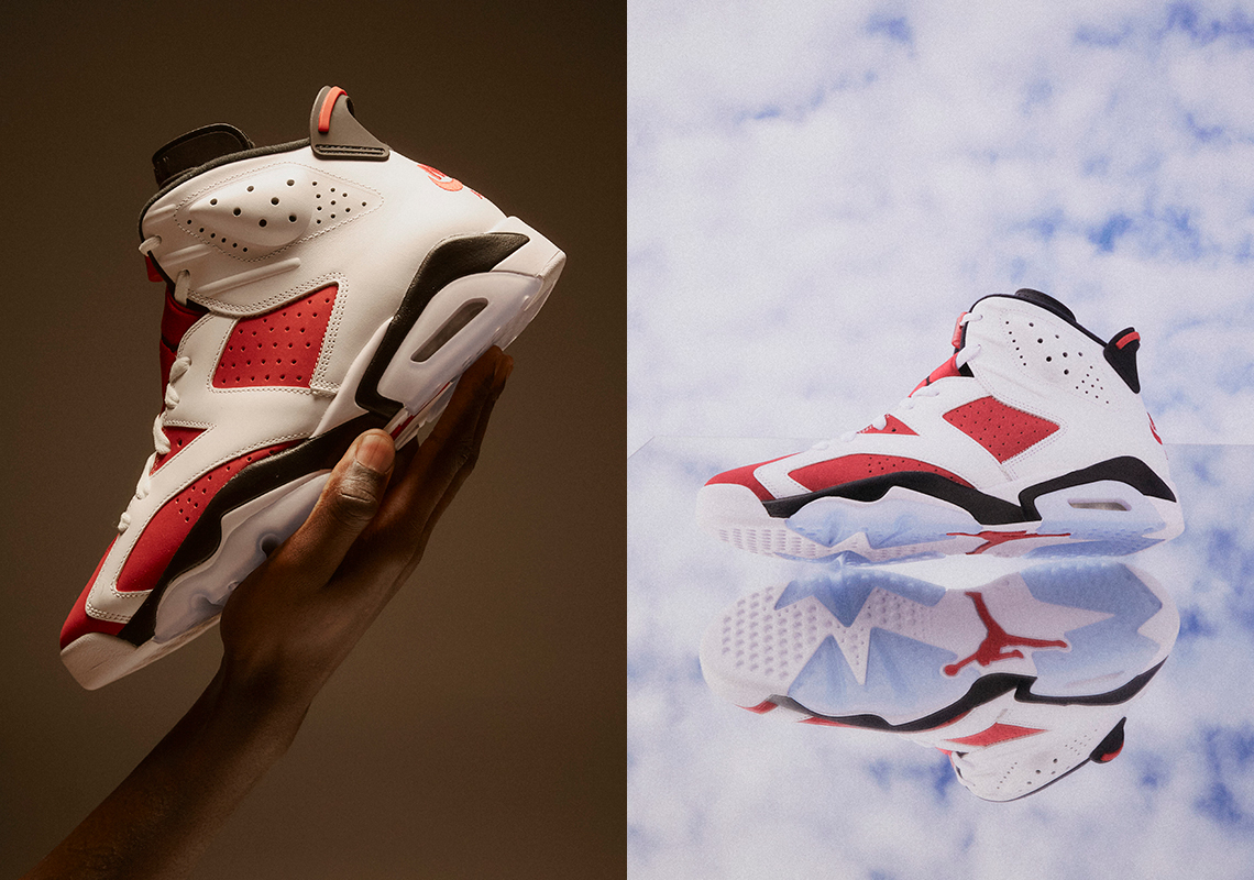 The Air Jordan 6 "Carmine", In It's Original Form, Returns After Thirty Years