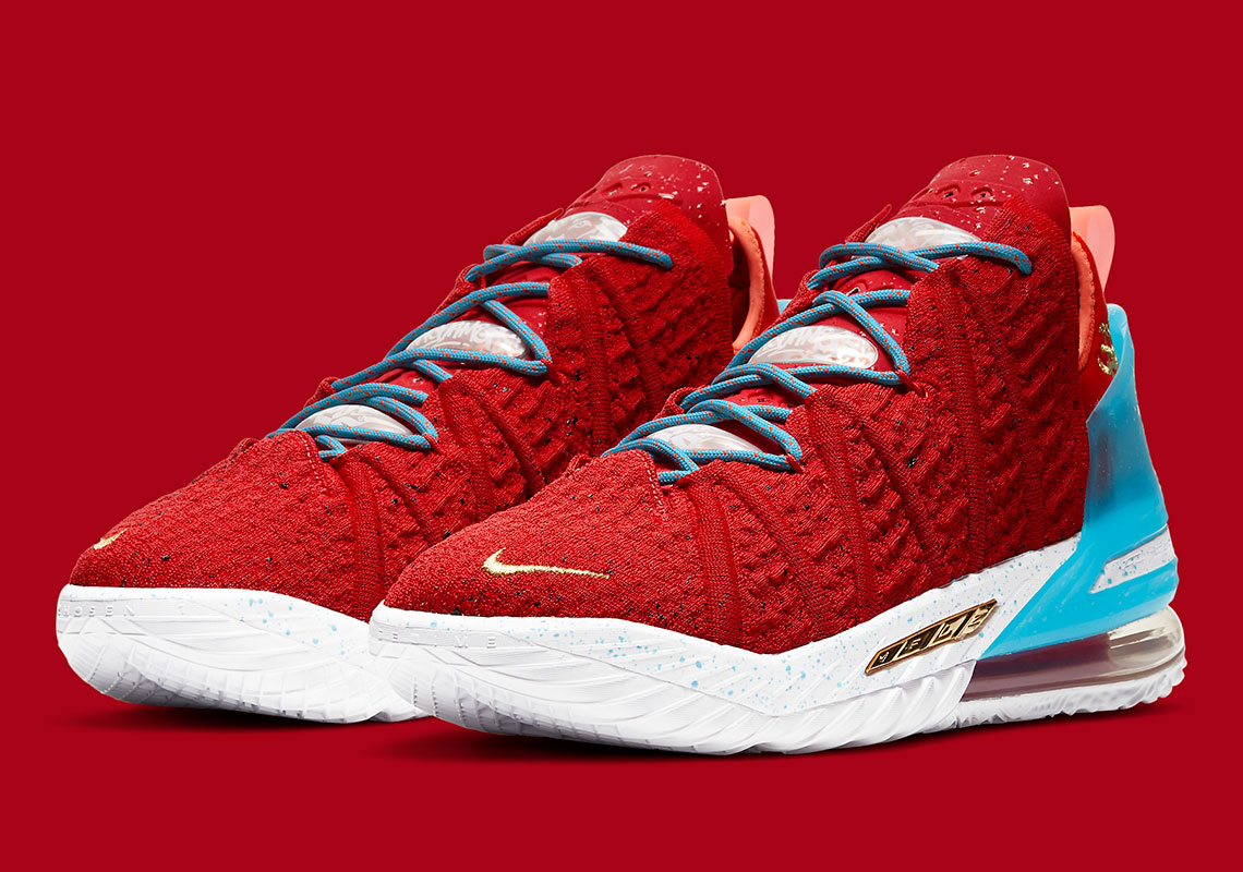 The New LeBron 18 "Chinese New Year" Wishes You Prosperity Using Good Luck Symbols