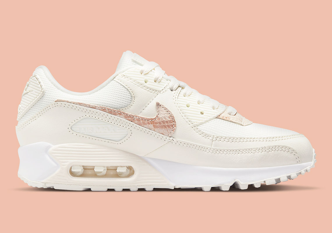 Nike Air Max 90 Wmns Beige Snake Dh4115 101 7