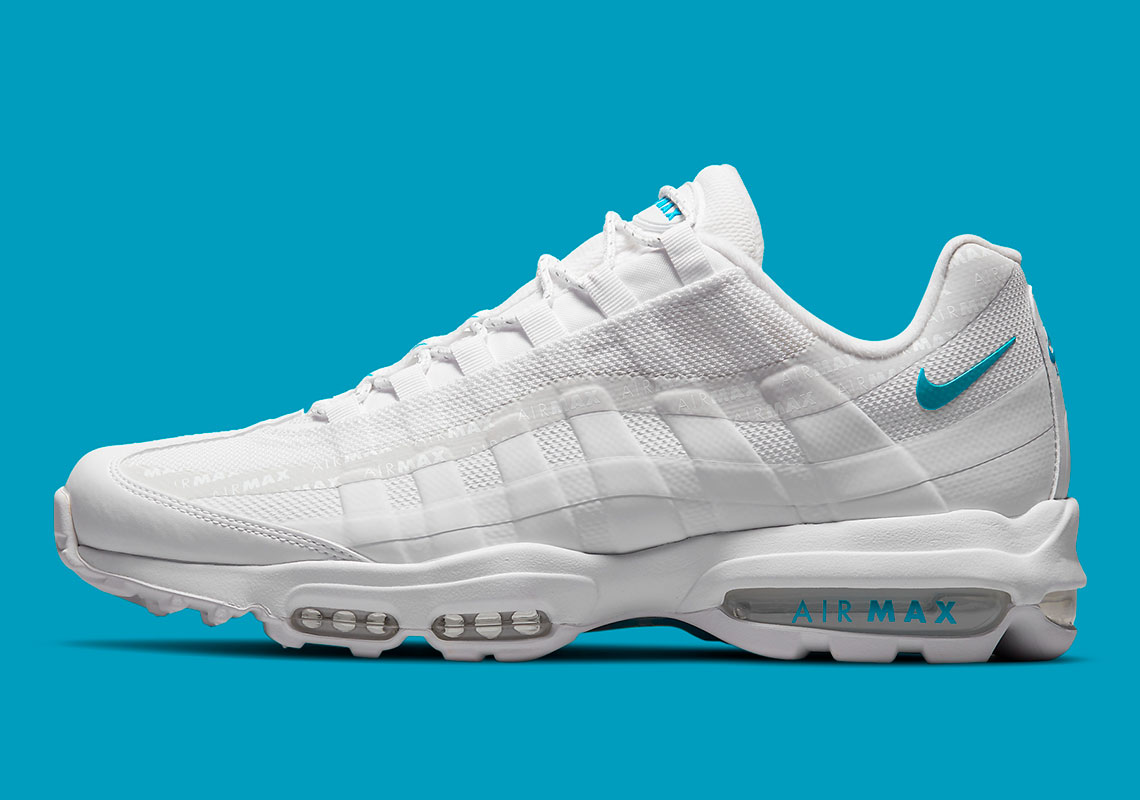 Nike Air Max 95 Ultra White Glacier Blue Dm2815 100 7