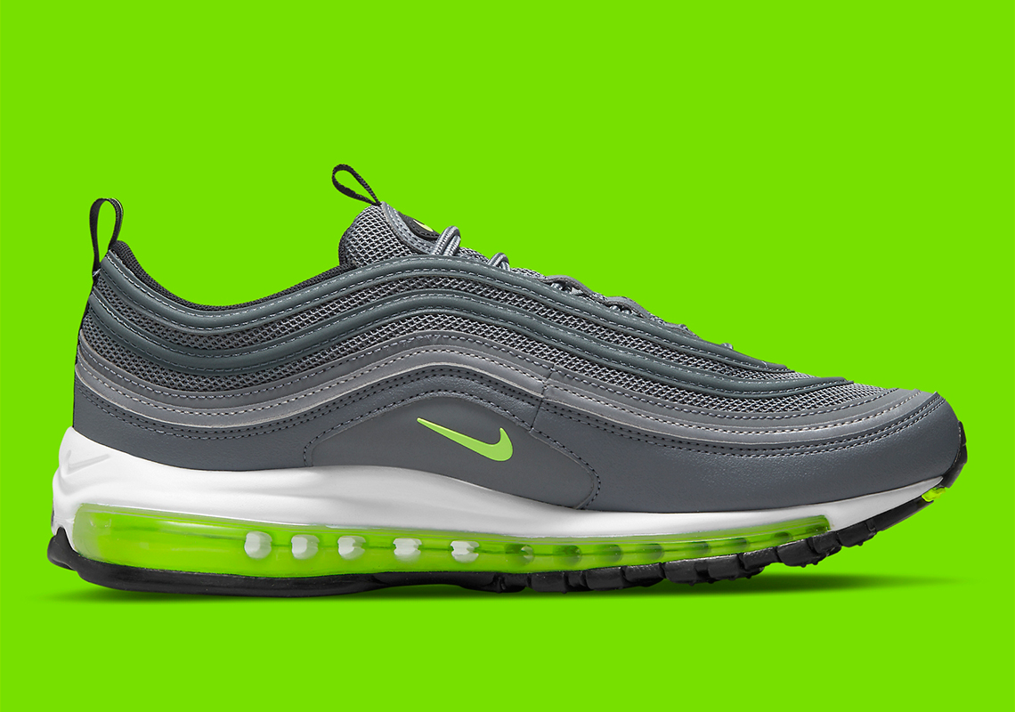 Nike Air Max 97 Silver Neon Dj6885 001 