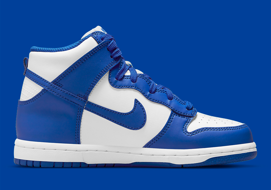 Nike Dunk High White Game Royal Dd2314 102 2