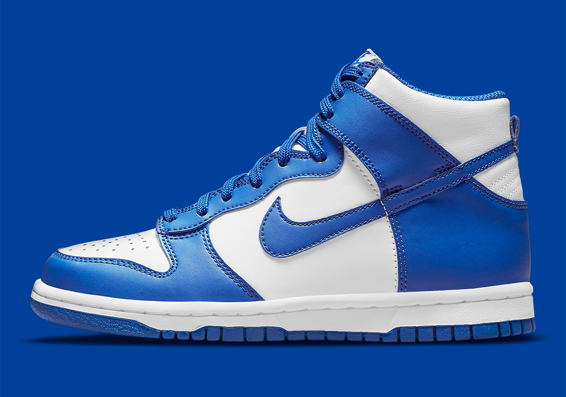 Nike Dunk High White Game Royal Gs Db2179 102 1