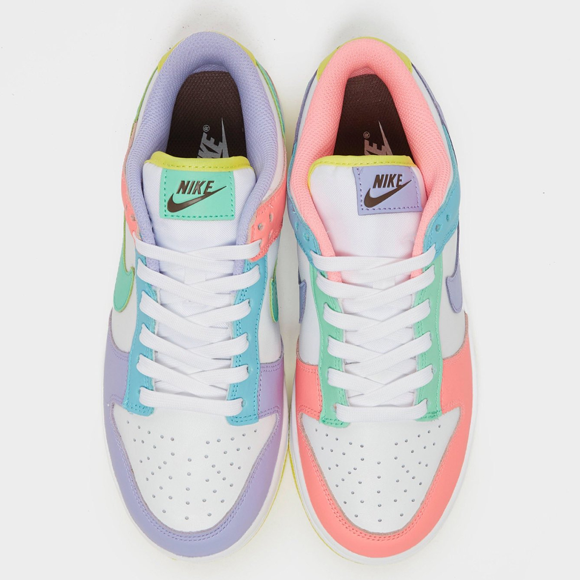 Nike Dunk Low Womens Light Soft Pink Ghost Lime Ice Dd1503 600 4