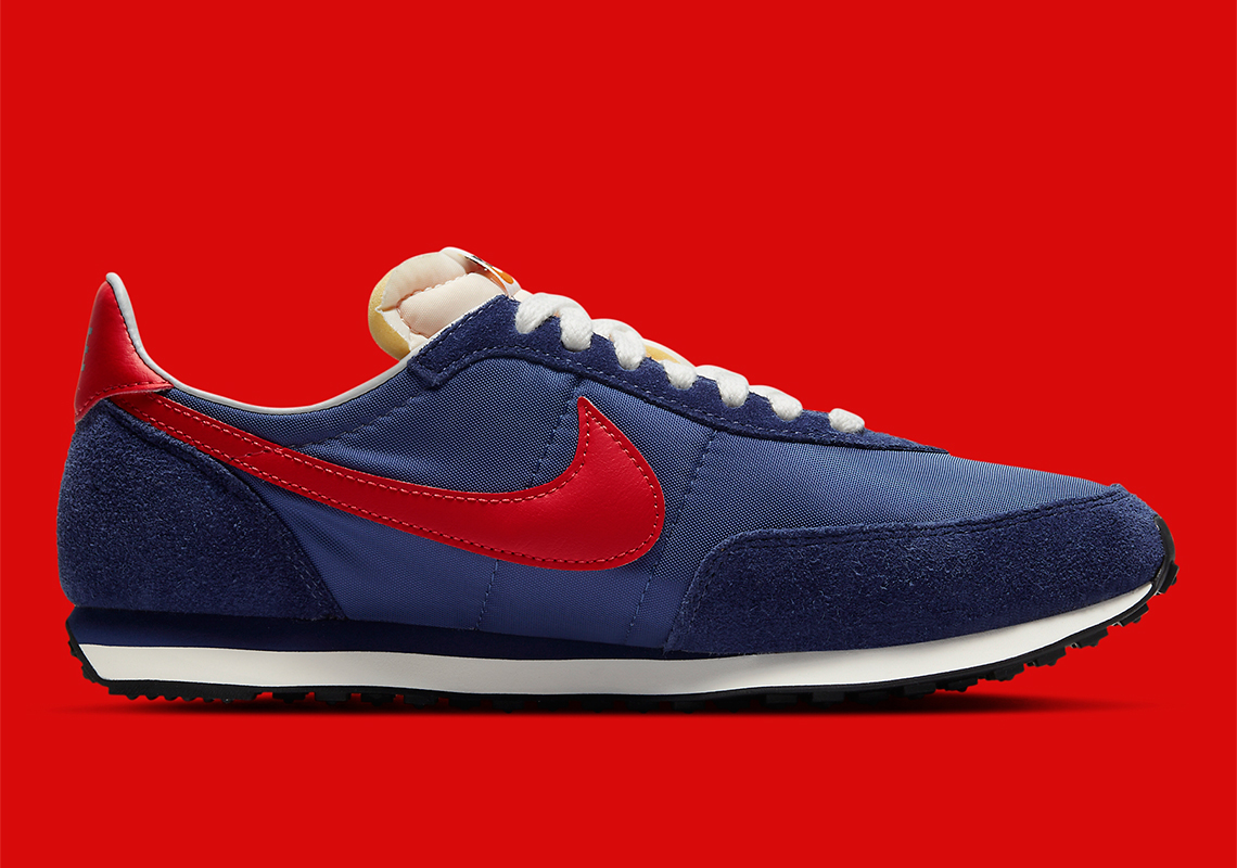 Nike Waffle Trainer Ii Navy Red Db3004 400 1