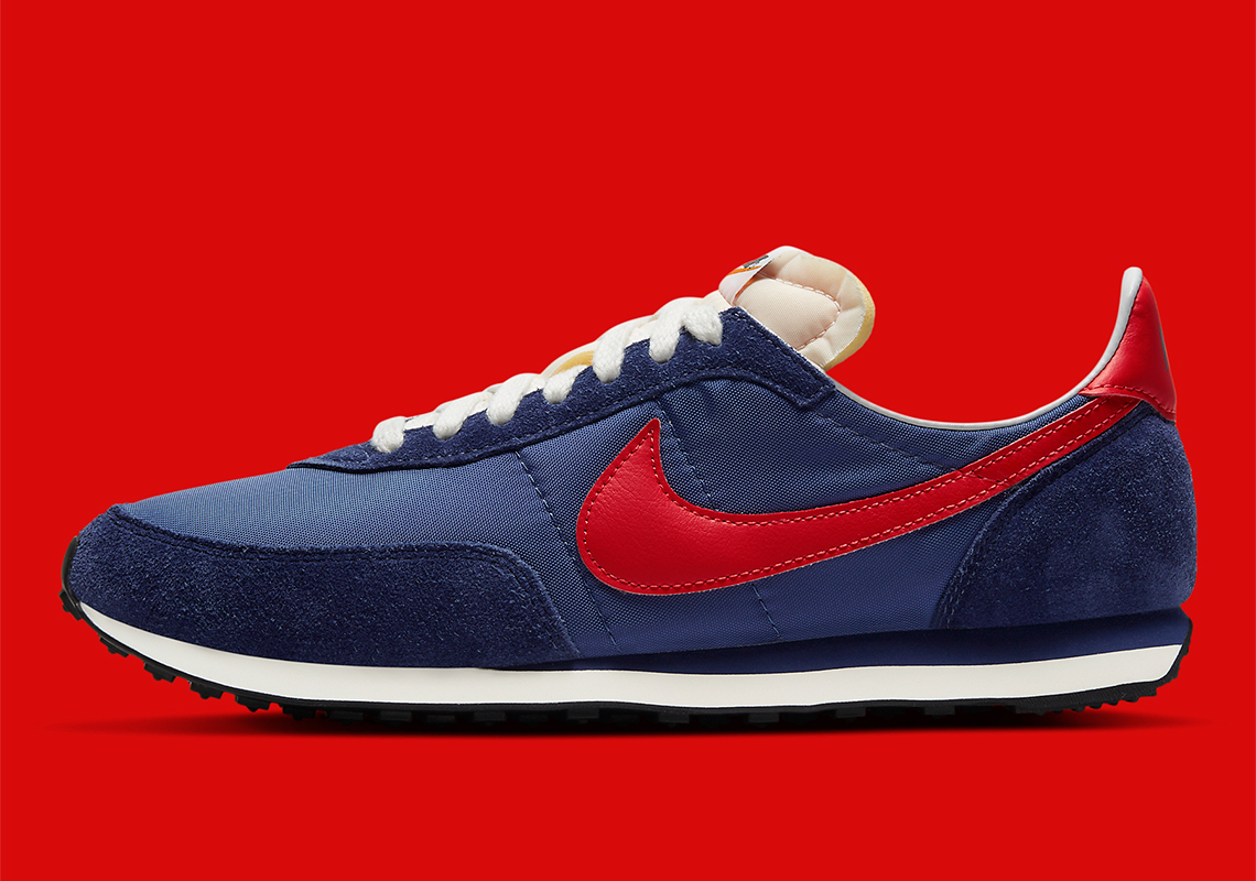 Nike Waffle Trainer Ii Navy Red Db3004 400 3