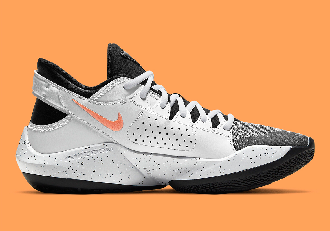 Nike Zoom Freak 2 White Black Bright Mango Ck5424 101 2