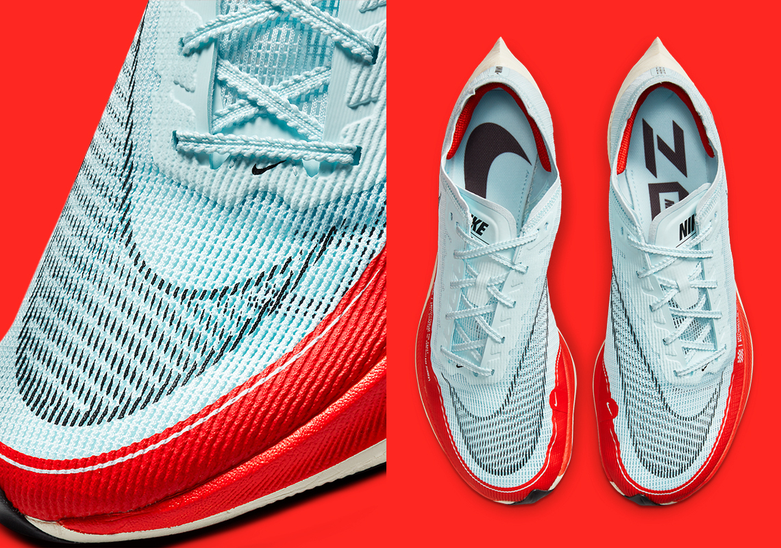 Nike Revisits An "Ice Blue/University Red" Colorway On The VaporFly NEXT% 2