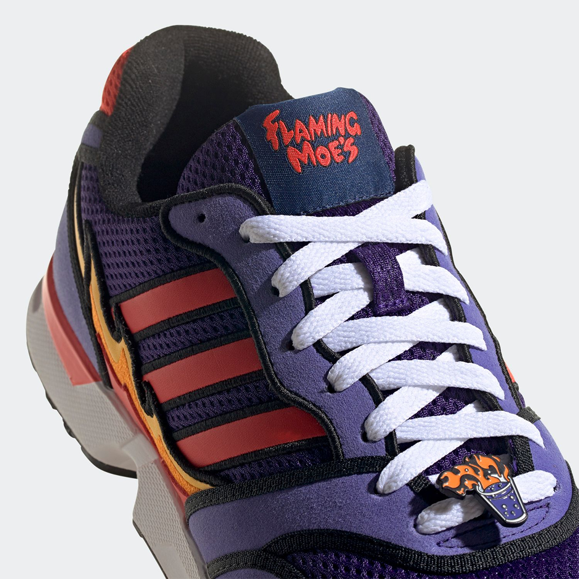 The Simpsons Adidas Zx10000 Flaming Moes H05790 3