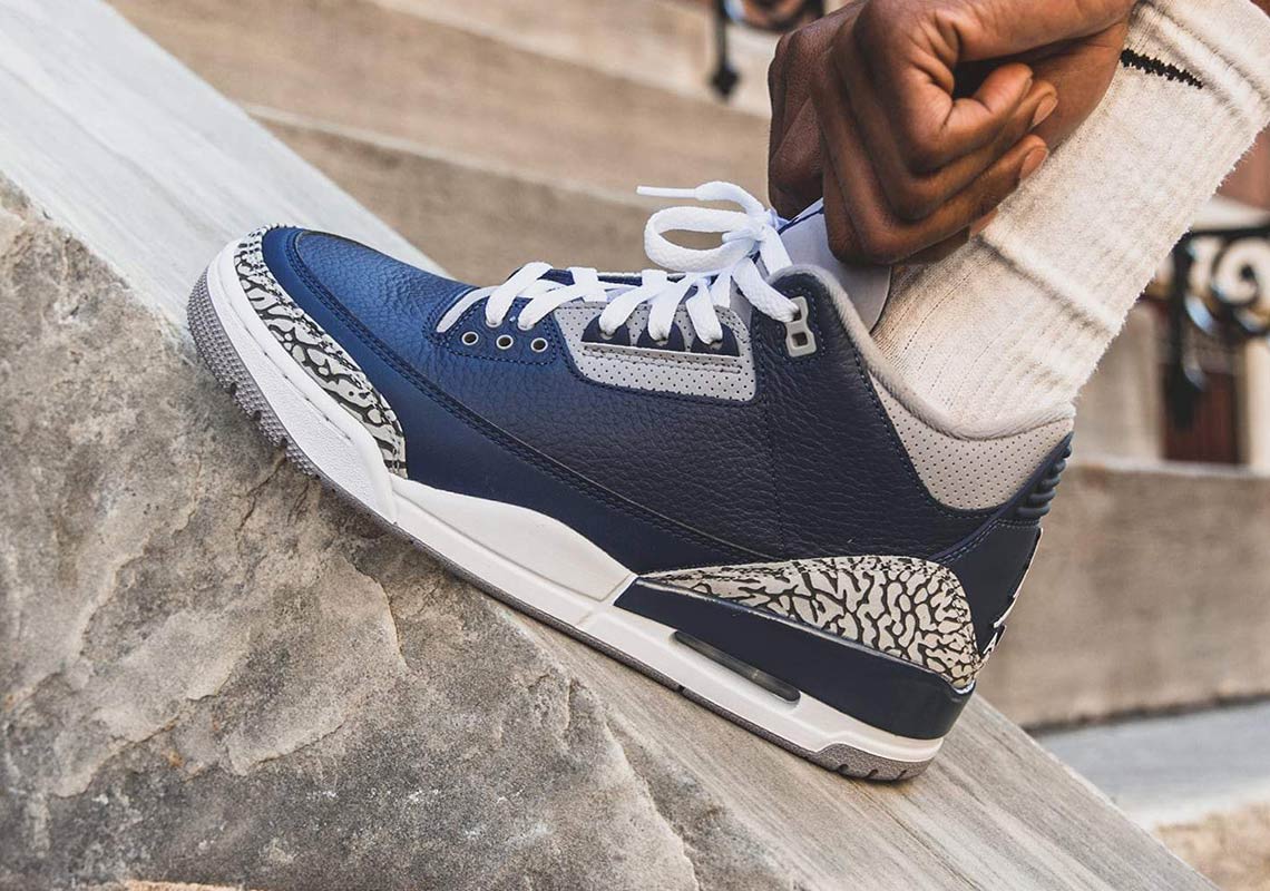 Air Jordan 3 Georgetown Ct8532 401 Store List 1