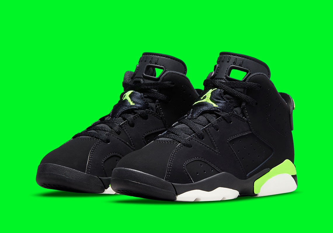 Air Jordan 6 Electric Green Ps 384666 003 4