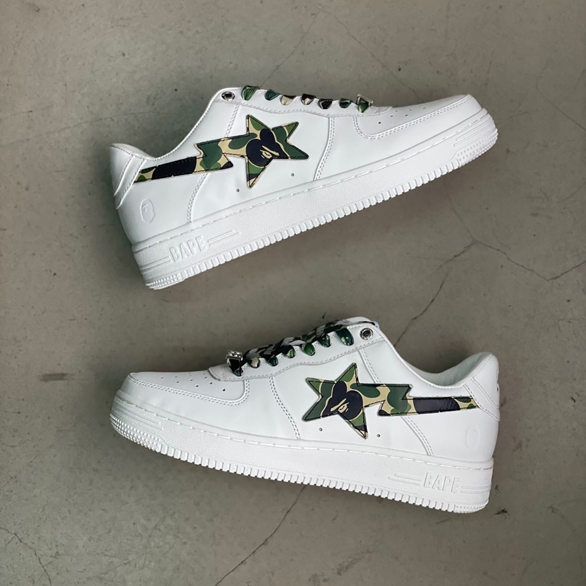 Bape Bapesta Camo Star 2 1