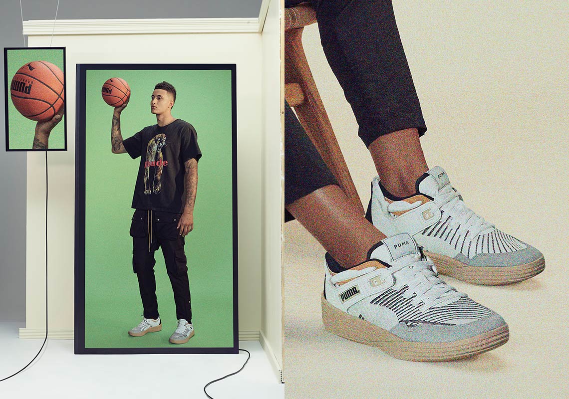 Kyle Kuzma And Rhude's Rhuigi Offer Up A New Interpretation Of The Puma Clyde All-Pro Kuzma