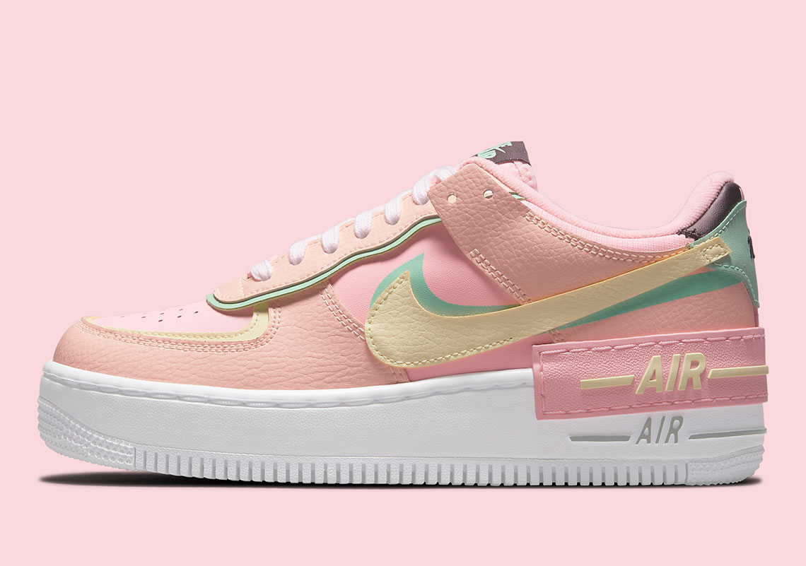 The Nike Air Force 1 Shadow Returns In "Arctic Punch"