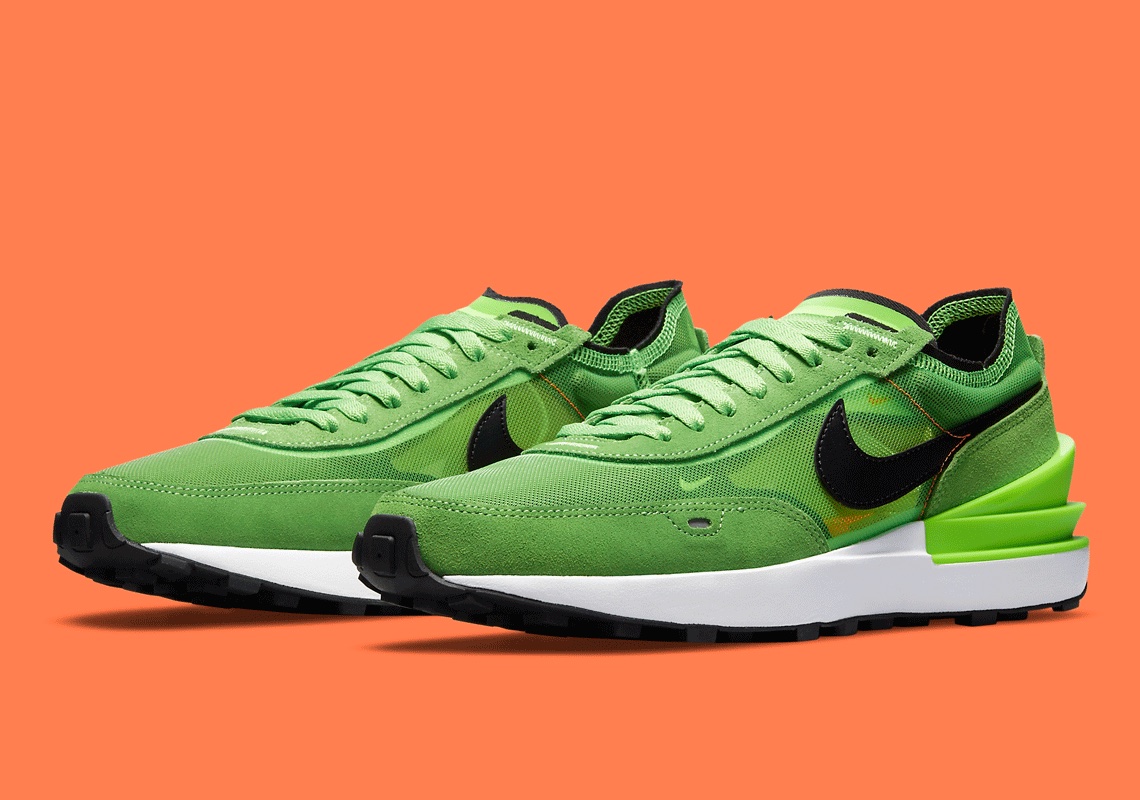 The Newly-Revealed Nike Waffle One Appears In "Electric Green"