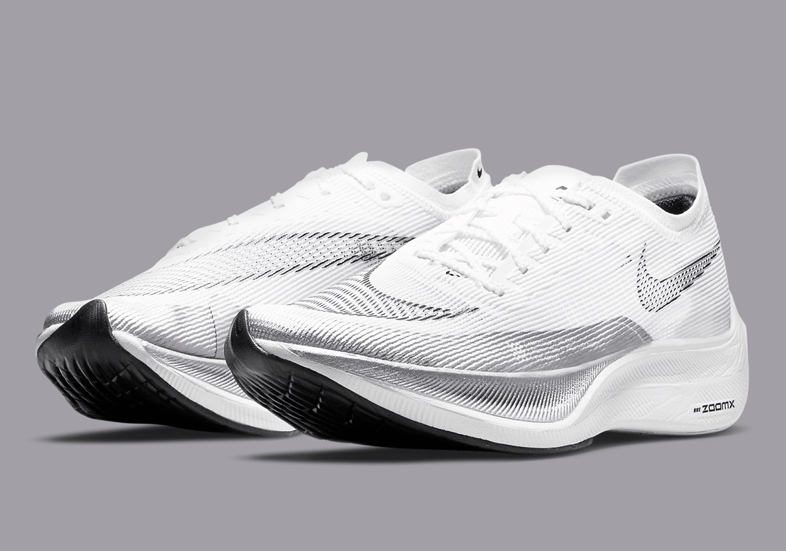 The Nike ZoomX Vaporfly NEXT% 2 Arriving Soon In A No-Frills "White/Black"