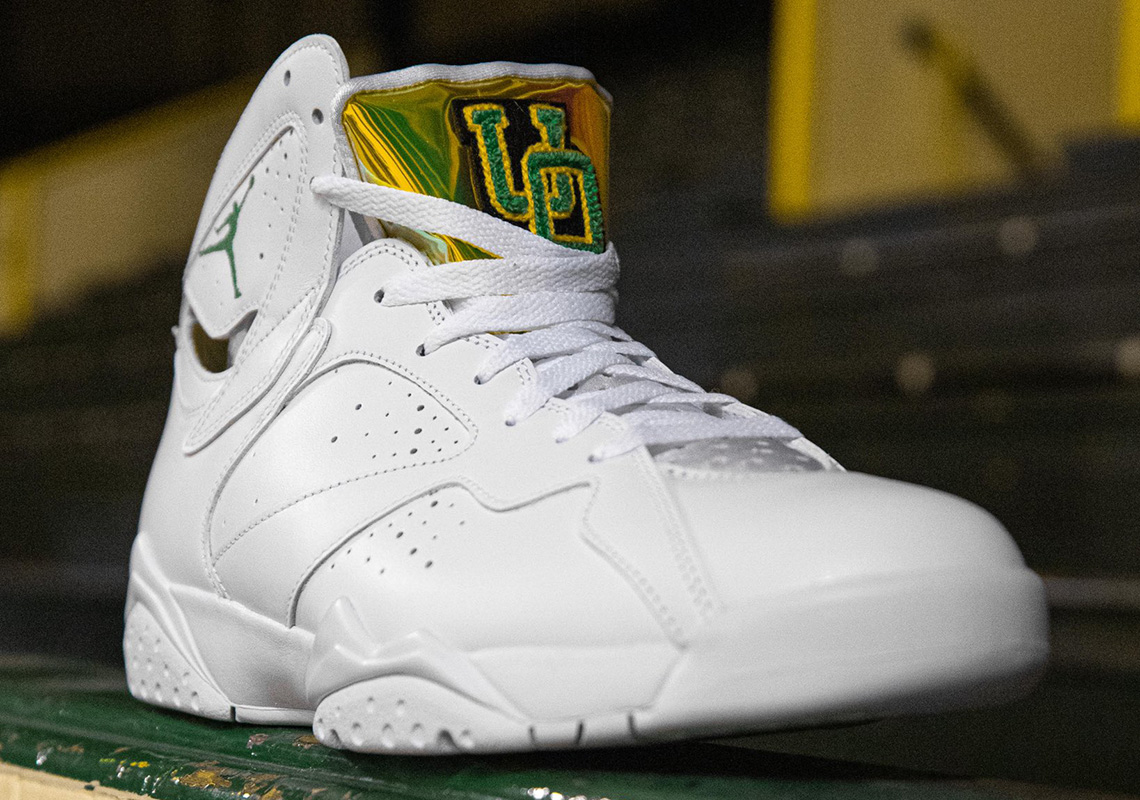 Oregon Ducks Air Jordan 7 Pe Photos 2