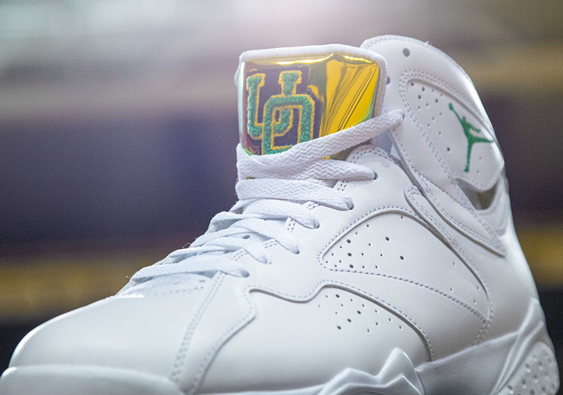 Oregon Ducks Air Jordan 7 Pe Photos 3