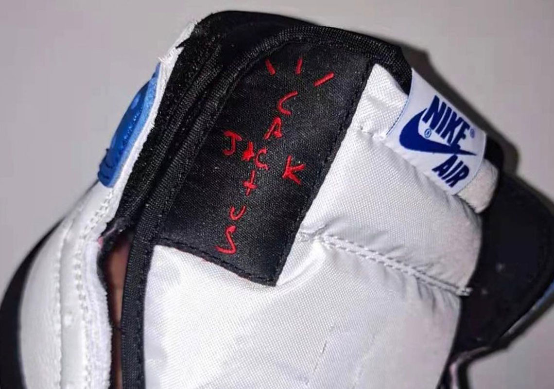 Travis Scott Fragment Air Jordan 1 4