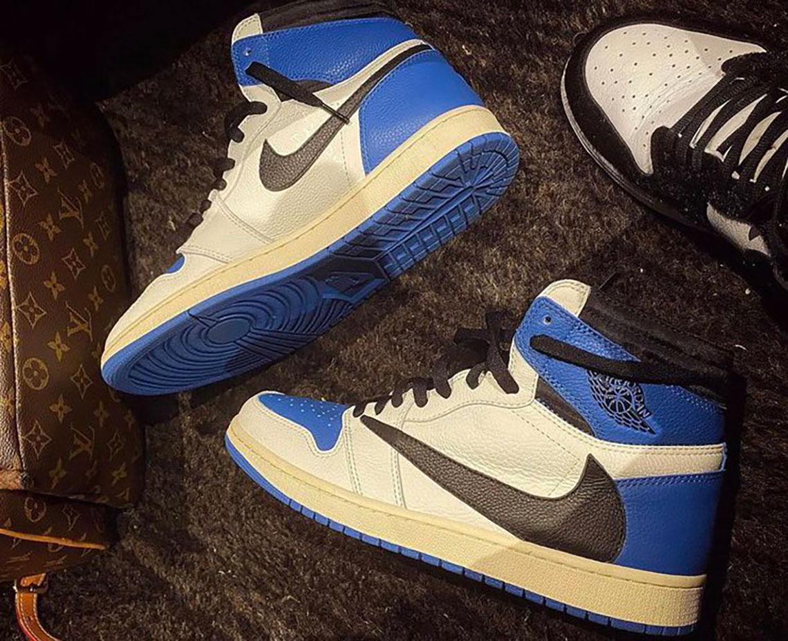 Travis Scott Fragment Air Jordan 1 Photos 2