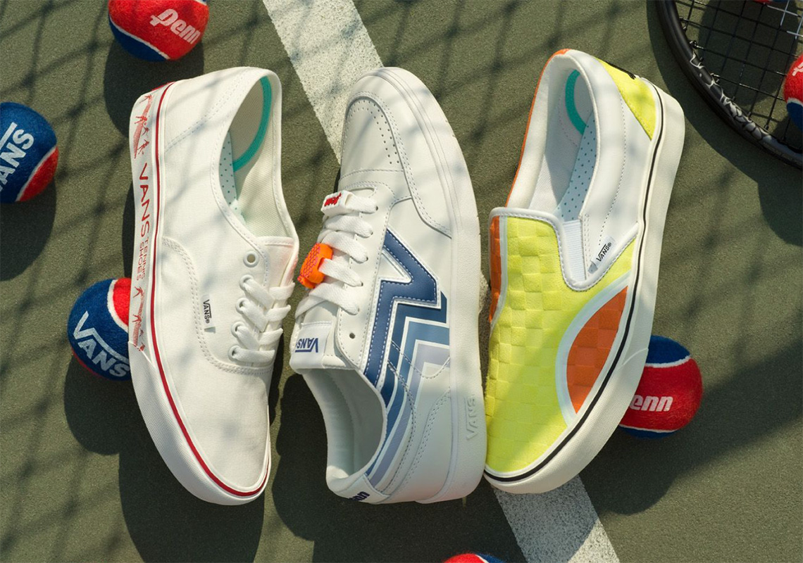 Vans Teams Up With Sportswear Purveyor Penn For Tennis-Ready Essentials