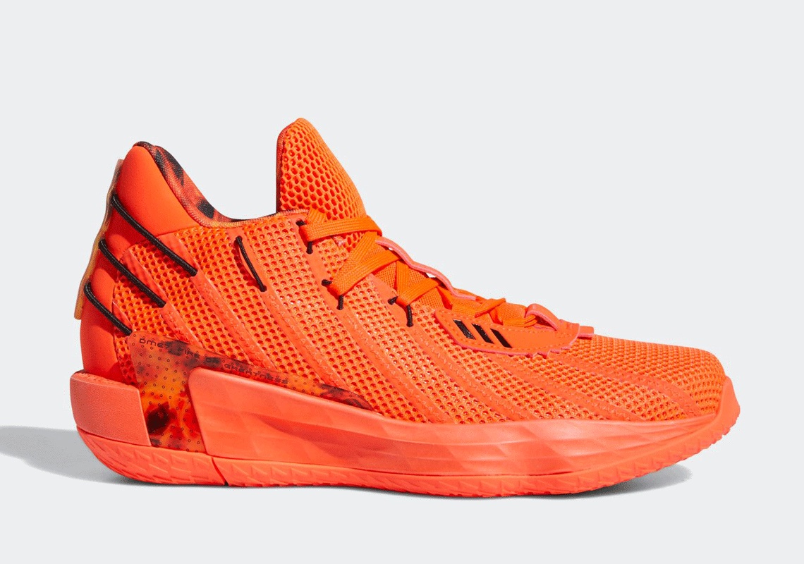 The adidas Dame 7 "Fire Inside" Launches On April 2nd