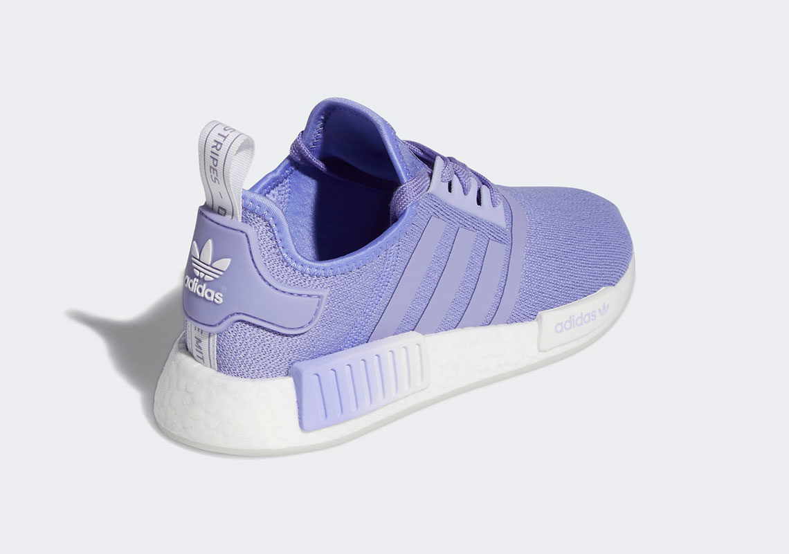 Adidas Nmd R1 Wmns Cloud White Light Purple Cloud White Gv7759 5