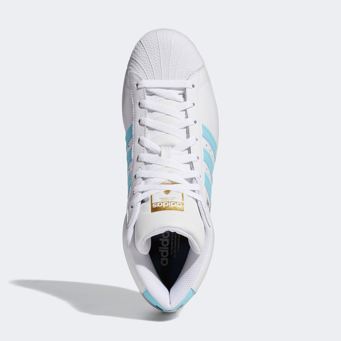 Adidas Pro Model Cloud White Hazy Sky Core Black Gx2534 2