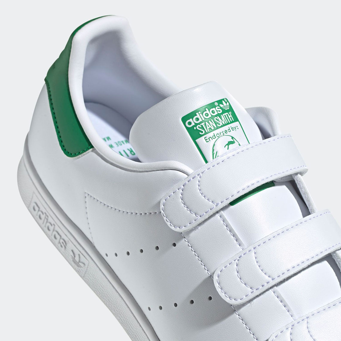 Adidas Stan Smith Cloud White Cloud White Green Fx5509 4