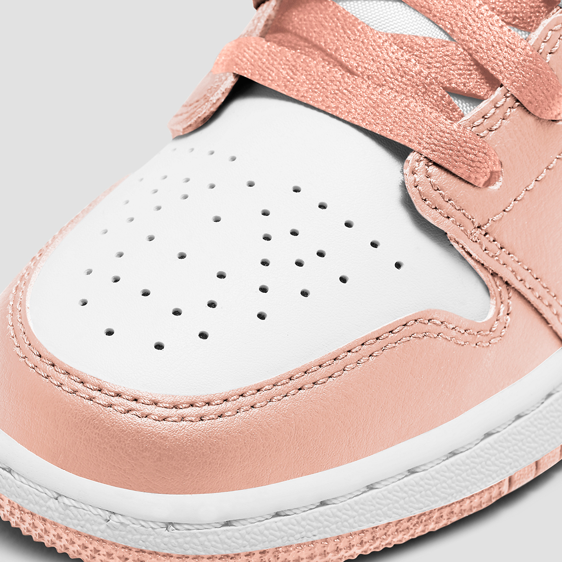 Air Jordan 1 Low Light Arctic Pink 553560 800 2