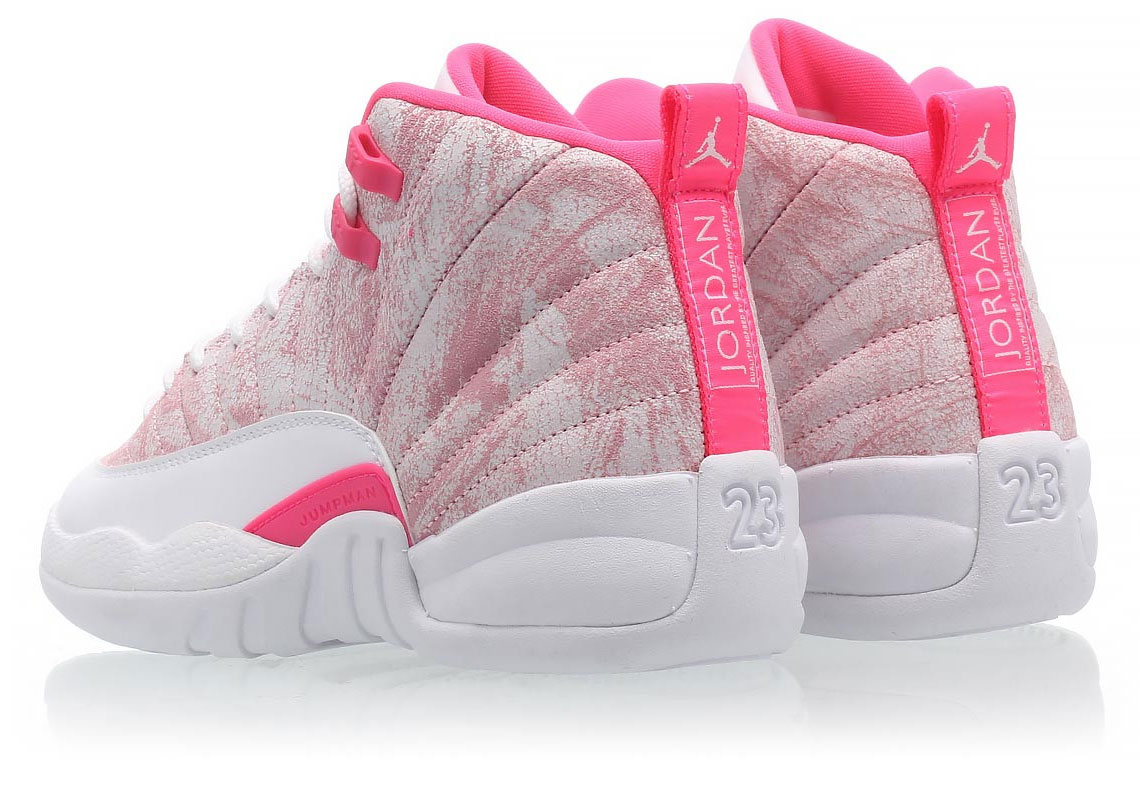 Air Jordan 12 Gs Arctic Pink 510815 101 2