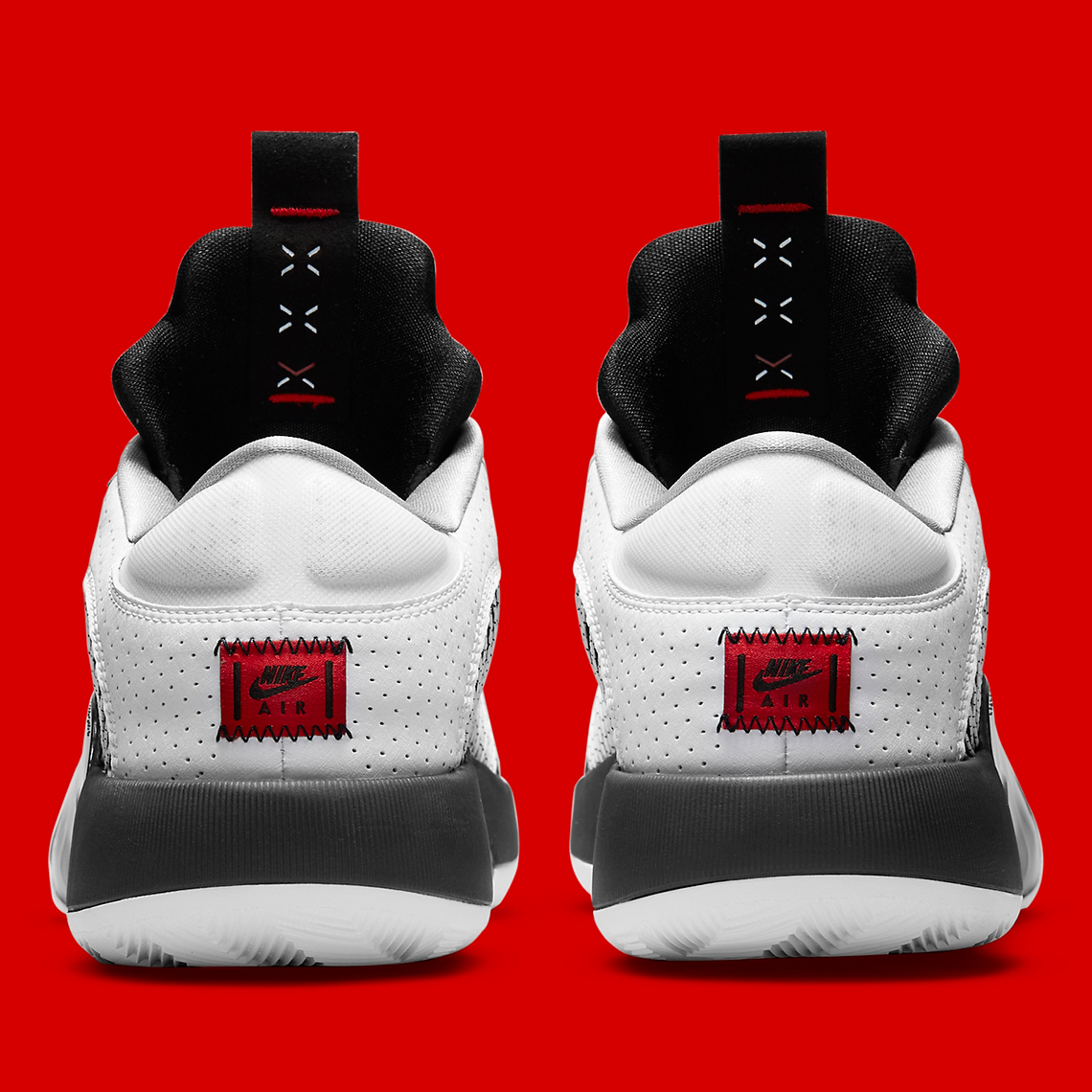 Air Jordan 35 Low White Black Red Cw2460 101 6