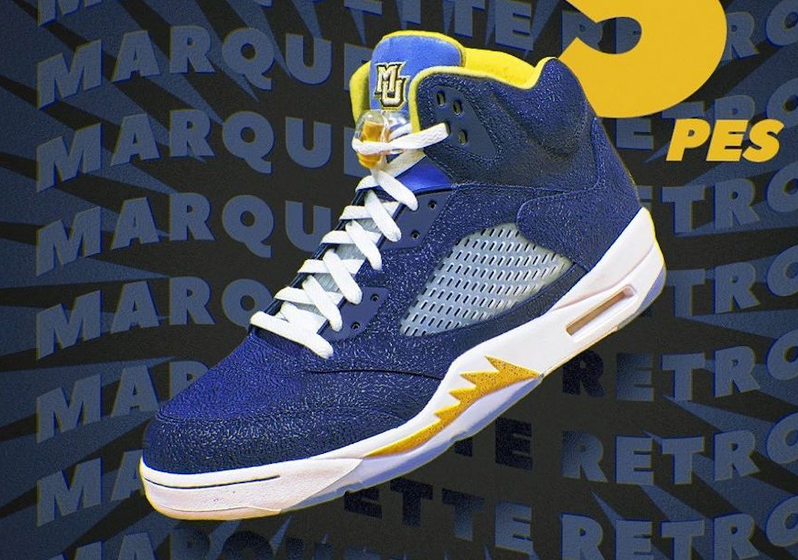 Marquette Reveals Air Jordan 5 PE