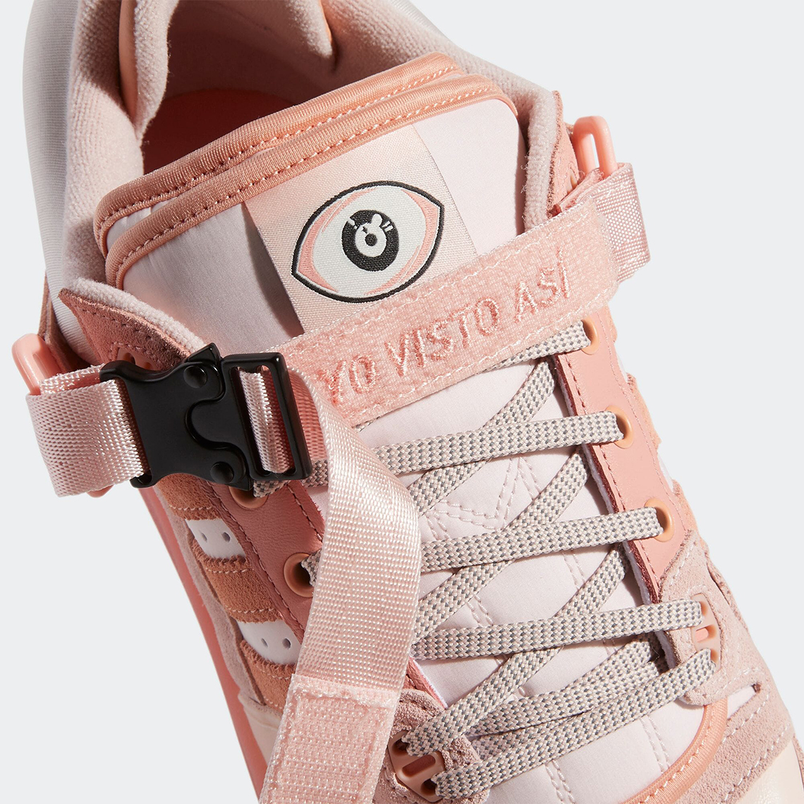 Bad Bunny Adidas Forum Buckle Low Pink Gw0265 5