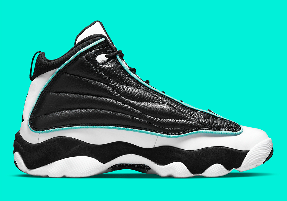 Jordan Pro Strong White Black Aqua Dc8418 001 2