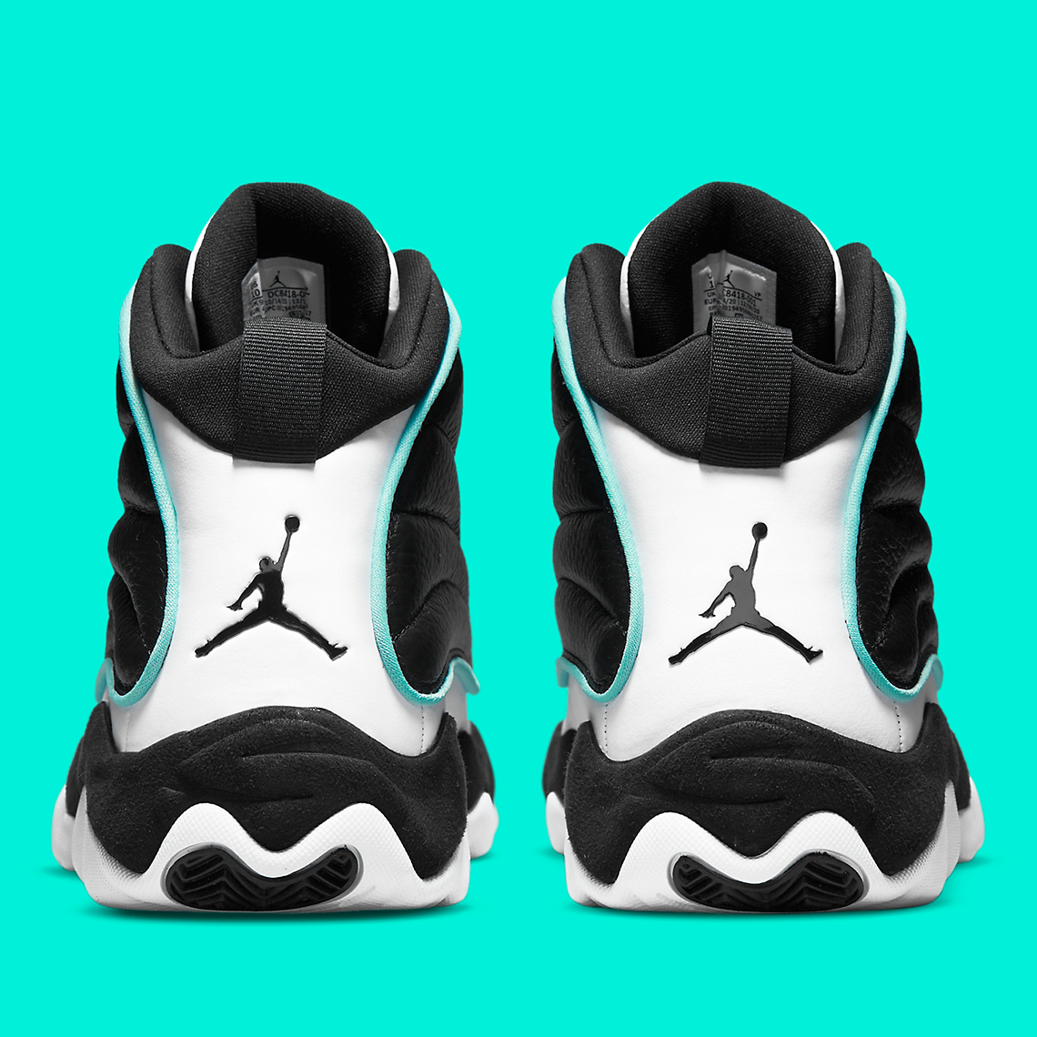 Jordan Pro Strong White Black Aqua Dc8418 001 7